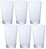 ADERIA Glass Clear E-Line Tumbler 8, 230ml, Set of 6, Made In Japan, B-6306