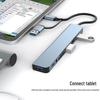USB 8-Port High-Speed Expander Hub: Multifunctional Computer Dock