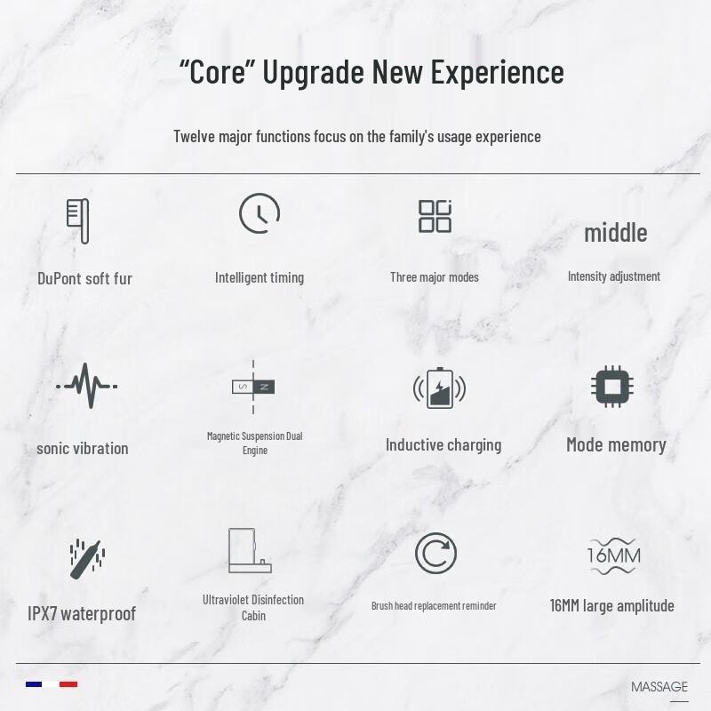 Desleep DE-D20 Sonic Electric Toothbrush