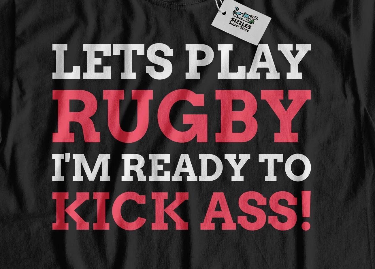 Unisex Funny Rugby League T-Shirt Rugby Ball Union Player Gifts 2XL