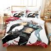 New Anime Game TRIGUN STAMPEDE Bedding Set Printed Bed Set With Pillowcase Duvet Cover Soft Single Double Queen Super King Size