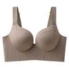 Large Size Bra for Women Full Cup Bra for Women Simple and Gathered Bra Without Steel Rings Push Up Bra