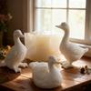 Silicone Craft Mold For Candle Soap Chocolates Making Epoxy Resin Casting with 3D Duck Shape Easy Releases Design