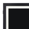 Kids Art Frame Front Opening Picture for Crafts Black