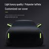 Thickened Oxford Fleece-Lined Car Cover: Sunshade & Rainproof Protection