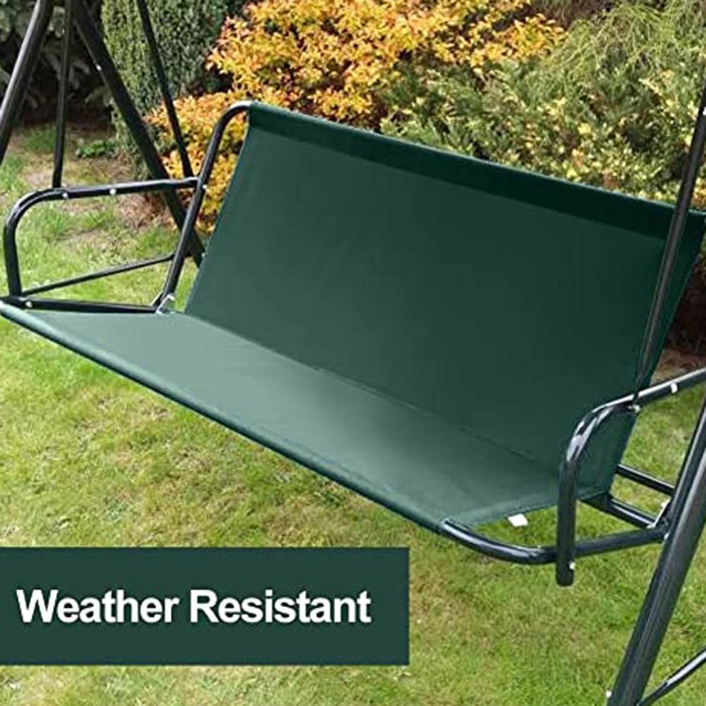 Swing Seat Cover Waterproof Swing Cover For 2 Seat 138*50*50cm 600D Oxford Fabric UV Resistant Swing Seat Cover Garden Furniture