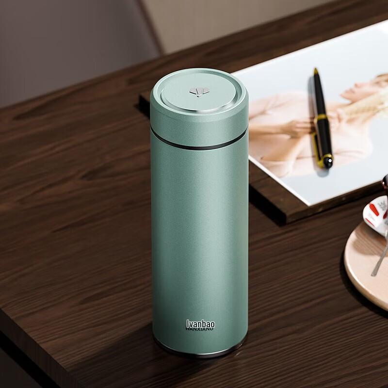 WANXIANG Large Capacity Portable Business Thermos Mug