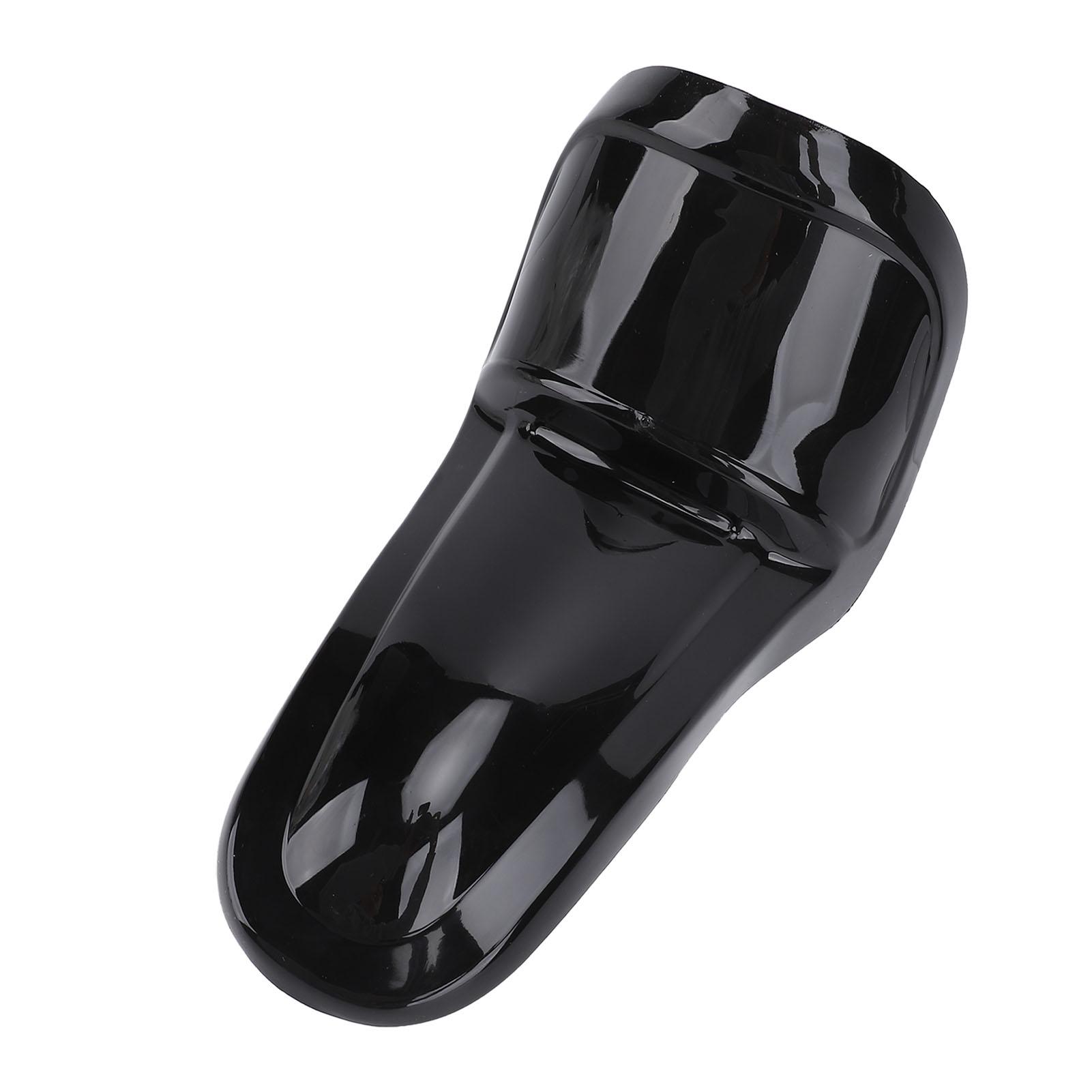 

Motorcycle Front Mud Guard Shockproof Front Mud Flap Guard Fairing Mudguard Cover for PW50 PY50 Y Zinger 1998 to 2024 Black