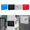 Outdoor Wall Mounted Mailbox Lockable Mail Letter Post Secure Box Postbox