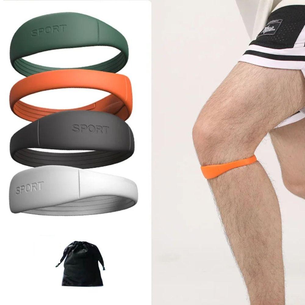 Protection Knee Patella Protect Band Silicone Sports Knee Brace  Outdoor Sports