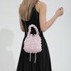 Fashion bubble glue shoulder bag cloud bag women's 2025 popular new niche ins versatile Korean version bucket women's bag