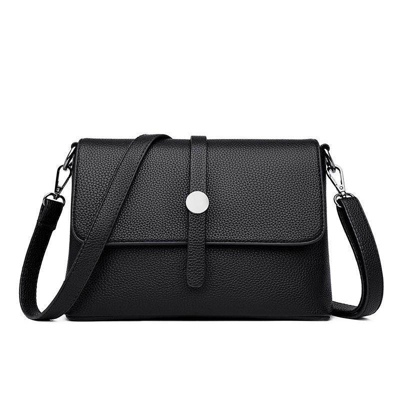 

Женская сумка, простая пригородная сумка через плечо, материнская сумка в западном стиле, маленькая квадратная сумка большой вместимости, сумка-мессенджер