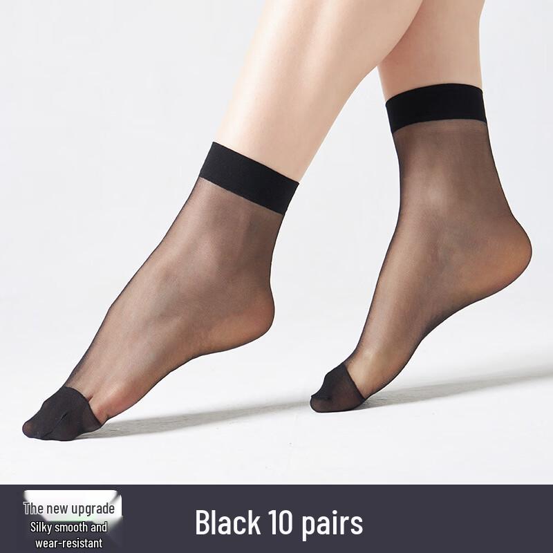 LangSha Women s Summer Anti-Snag Short Socks