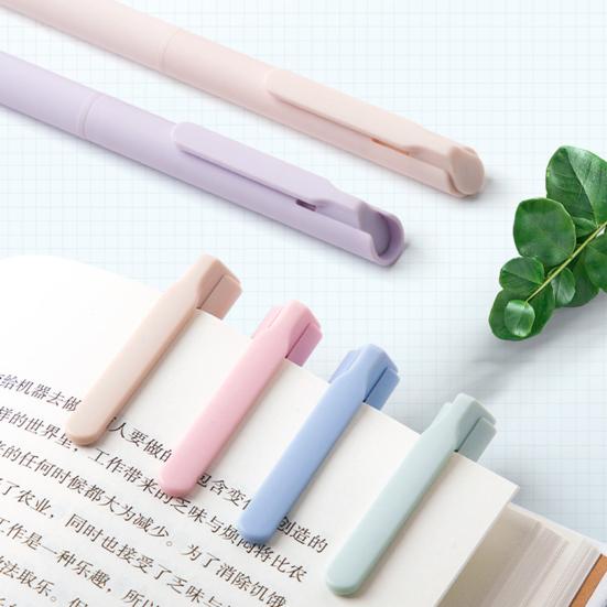 6 Stück Farbige Gelstifte Rutschfester Komfortgriff Feine Spitze Schnelltrocknend Verschmiert nicht Sanftes Schreiben 0,5 mm Notizenmachen Einziehbar Gel