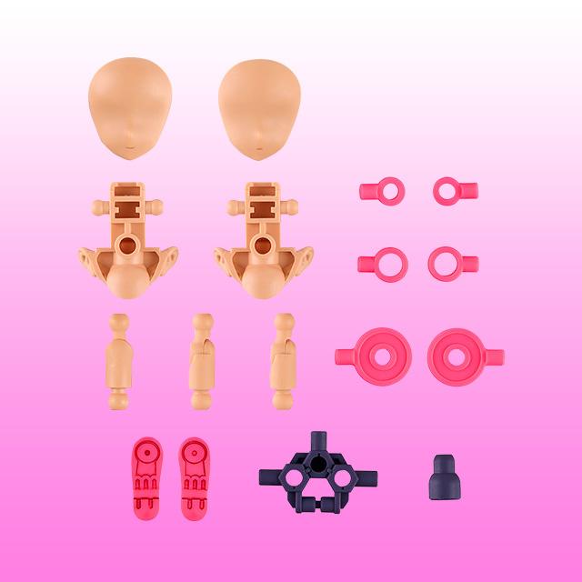 [Bandai] Набор дополнительных деталей 30MS №8 (Костюм скаута) [Цвет C]