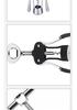 Zinc Alloy Stainless Steel Multi-functional Wine Bottle Opener