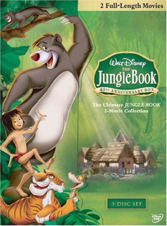 

Коробка к 40-летию платинового издания «Книги джунглей» (Ограниченное время) [DVD]