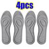 Unisex Memory Foam Orthopedic Insoles For Shoes Antibacterial Deodorization Sweat Absorption Insert Sport Shoes Running Pad