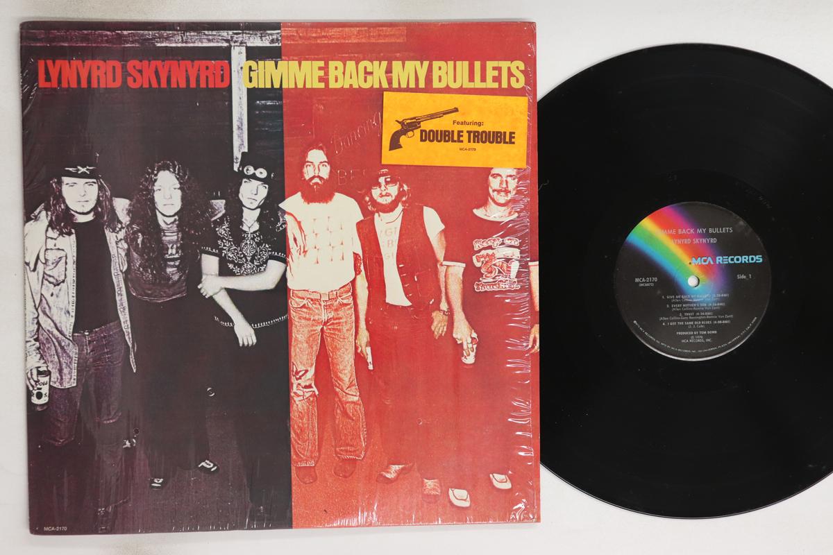

LP Record LYNYRD SKYNYRD - Gimme Back My Bullets MCA2170 MCA 1976 US Rock Used