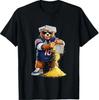 Bär mit Käsereibe-Hut und Sonnenbrille T-Shirt