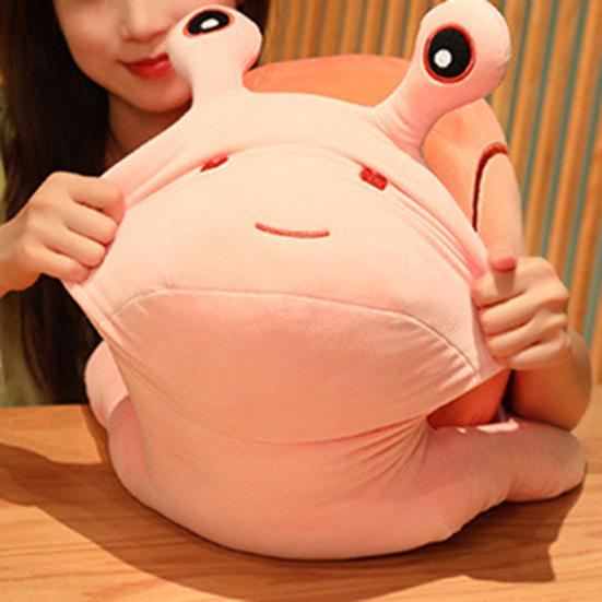 Plush Doll Pleasing Meticulous Workmanship PP Cotton Snail Doll Plush Toy for Sofa Decoration