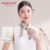 Shanghai Story 100% Mulberry Silk Small Square Scarf