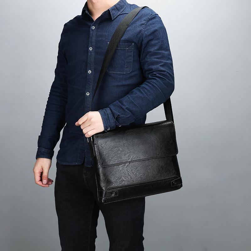 New Large Capacity Men's Casual Crossbody Messenger Bag