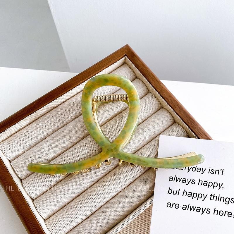 Simple And Elegant Hair Clip Large Alloy Claw Clip For Stylish Updos