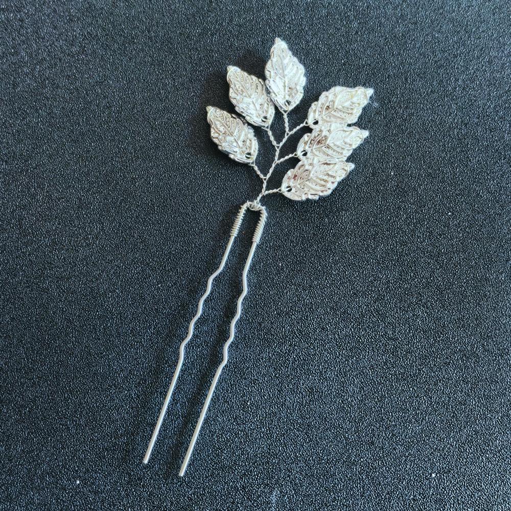 Metal Handmade Flower Hair Comb Pins Wedding Bridal Styling Hair Clip Pins Fashion Insert Hairpins Hair Accessories Gifts