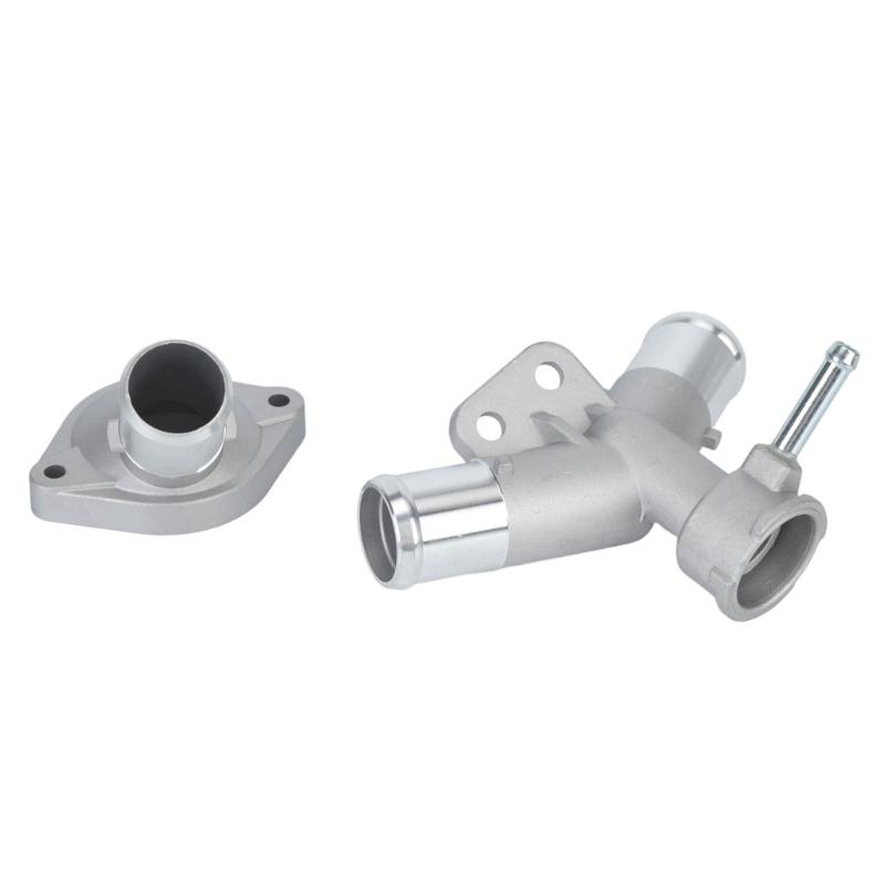 Cooling System Outlet Housing Service Part, Aluminum Port Body with Flange Mount for Engine Repair, Maintenance, and Layout Check Use 1650221080
