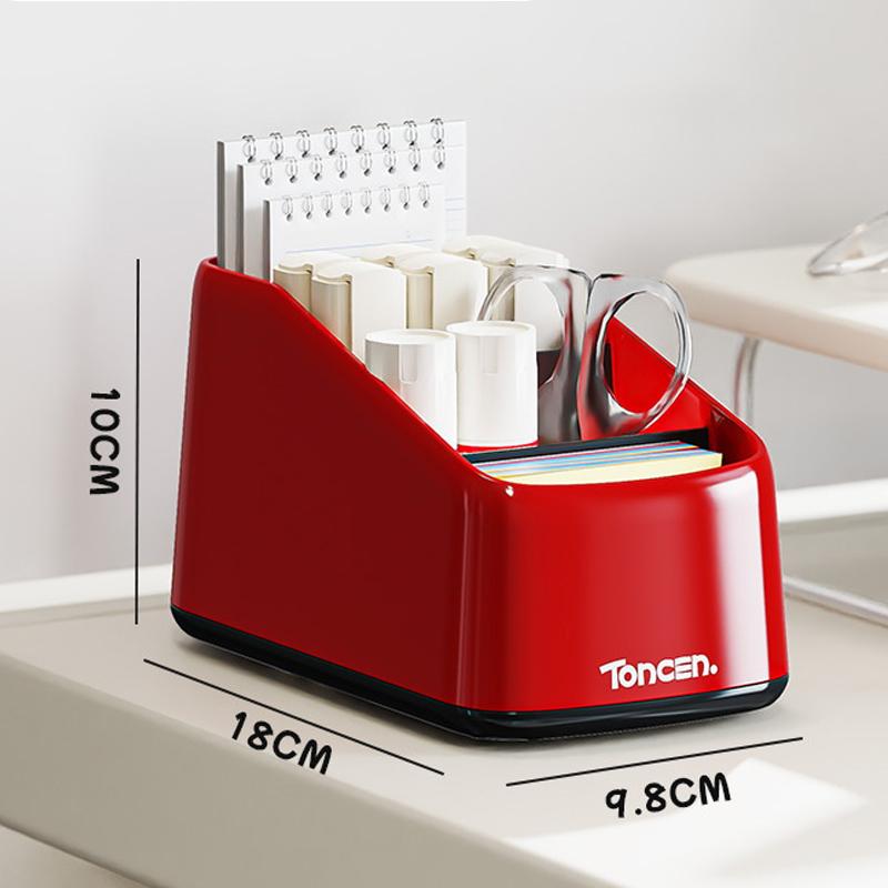 Desktop Storage Box Student Sundries Storage Box Tv Remote Control Phone Mini Abs Stationery Organizer Case Office El Storage