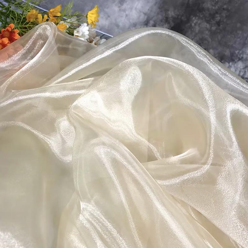 1PC Soft Wedding Decoration Sparkling Party Decoration Flowing Dreamy Atmosphere Natural Stage Background