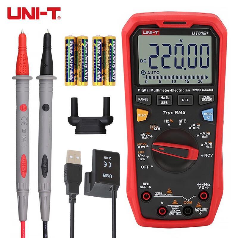 UNI-T UT61E+ Digitale Multimeter (CN-versie)