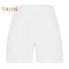 Women's Cotton Linen Shorts Elastic Waist Baggy Short Pants with Pockets Casual Knee-Length Summer Shorts