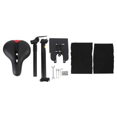 Electric Scooter Seat Saddle with Tools Foldable Adjustable Foam Padding Aluminum Alloy Ergonomic