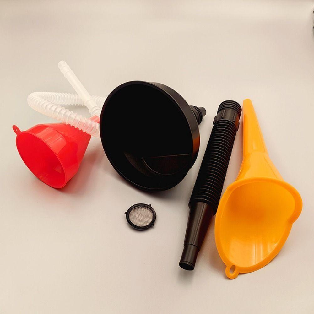 Multi Caliber Automotive Fuel Funnel Flexible Automotive Funnel Different Vehicles
