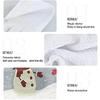 Winter Snowman Owl Kitchen Towels Christmas Snowflake Bathroom Hand Towel Hanging Tie Towel with Loop 2PCS, Soft Absorbent Dish Cloth Fingertip Towel