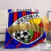 1PC Fc Viktoria Crest Custom Name Patterned Flannel Blanket Suitable For All Seasons For Home Decor Warmth And Comfort Gifts Holiday Present