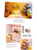 Handmade DIY Mini Cabin Puzzle Dollhouse - Educational Birthday Gift Toy