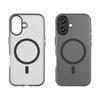 For iPhone 17 Case Compatible with MagSafe TPU+PC Slim Matte Translucent Phone Cover