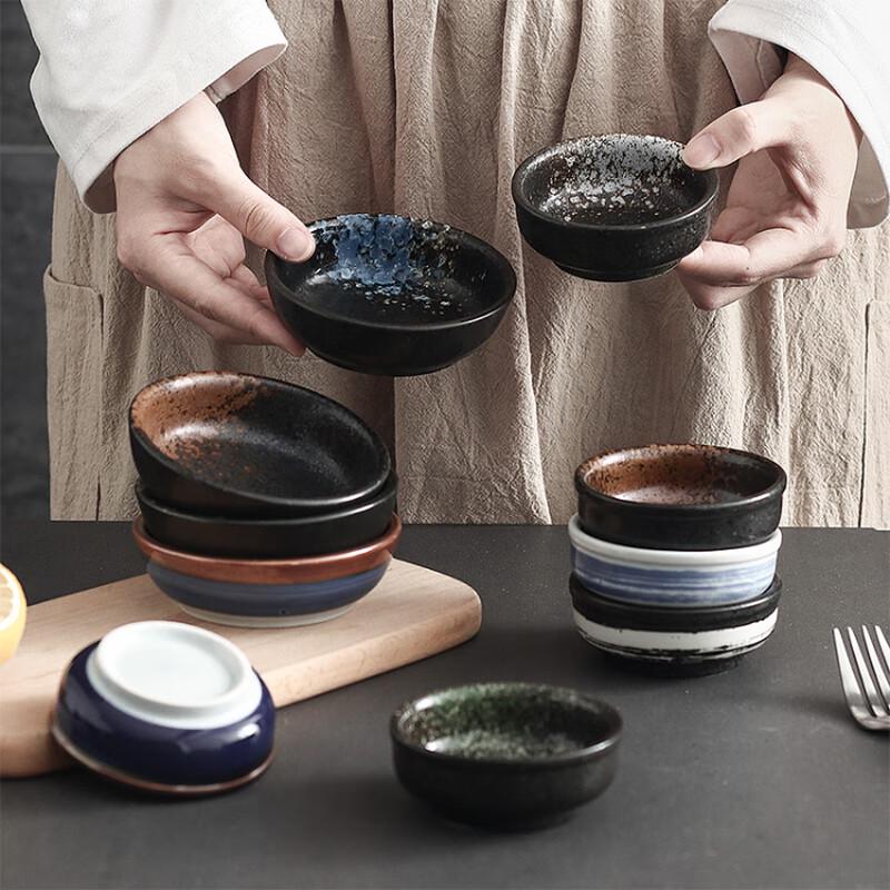 Linpan Japanese Style Ceramic Dipping Dishes