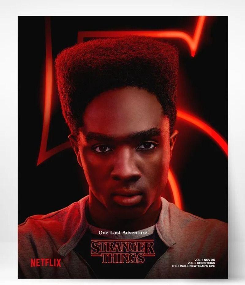 Stranger Things Season 5 Poster Tin Sign 20x30 cm Retro Wall Decor