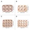 6/12 Cavity Shell Shape Madeleine Cake Pan Dessert Mold For Quick Baking Carbon Steel Nonstick Easy Cleaning Design