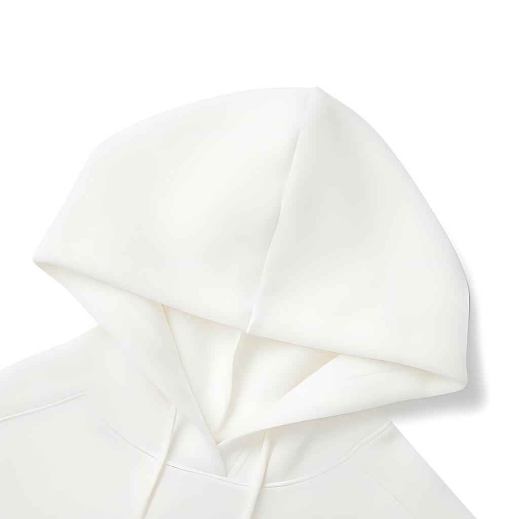 Li-Ning Comfortable Casual Minimalist Hoodie Unisex Hoodies Off-White AWDUJ01-1