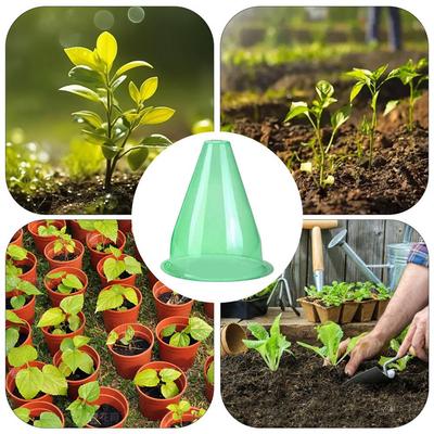 ABWR-12Pcs/Set Garden Cloches For Optimal Plant Growth And Protection Suitable For Various Plants Covers To Protect Plants