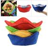 Daily Household Microwave Oven Food Heating Bowl Rack Hot and Soft Cold Multi-Color Safe Dish Pads Cover Kitchen Tool Washable
