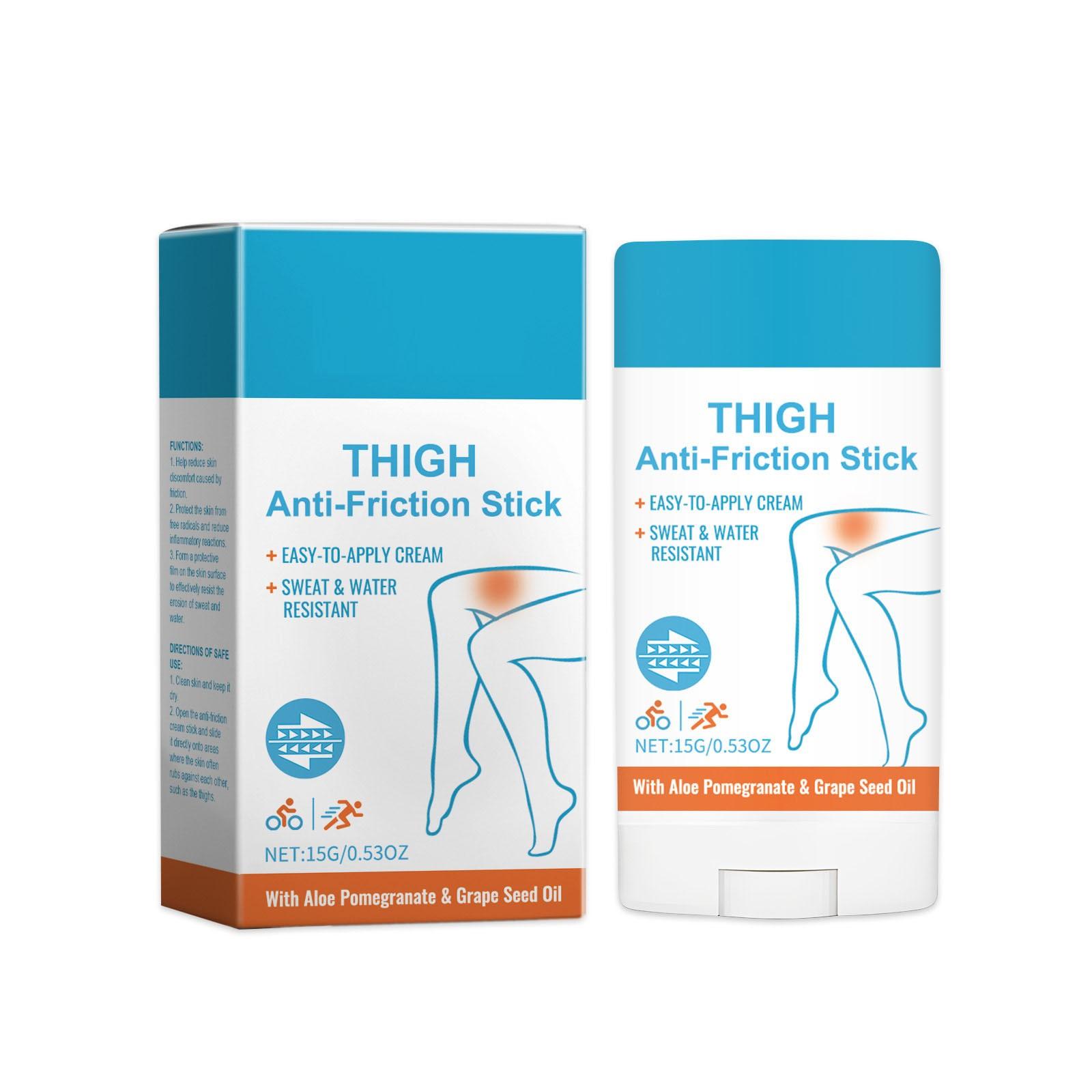 

Бальзам для уменьшения натирания Thigh Rescue для уменьшения натирания Stick для уменьшения натирания Водонепроницаемый крем для уменьшения натирания кожи тела Трение кожи бедра и кожи One Size