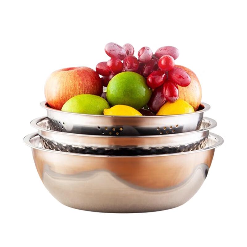 Mei Chu Stainless Steel Basin Set
