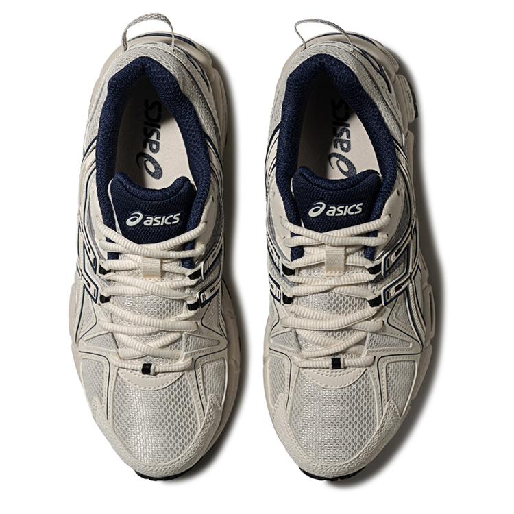 Asics Gel-Kahana 8 Fashion Versatile Durable Breathable Shock Absorbing Low-Top Running Shoes Women Sneaker White Blue 1012A978-104