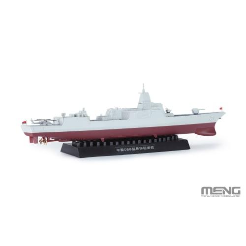 GSI Creos Meng Model 1/700 Chinesischer Zerstörer Typ 055 (Mehrfarbige Spritzgussversion) Plastikmodell MPS-009S (Schiff)